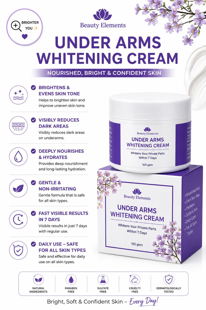 UNDER ARMS WHITENING CREAM