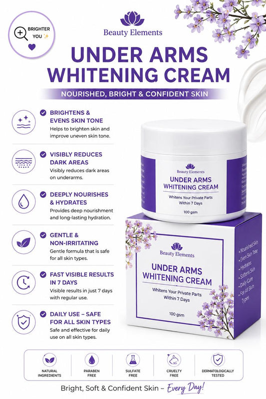 UNDER ARMS WHITENING CREAM